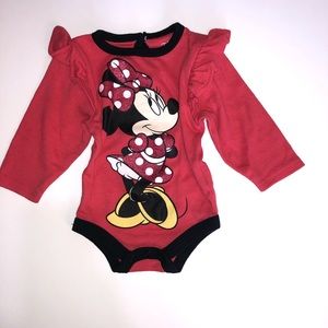 🎉HP🎉 Disney Baby Minnie Mouse Onesie